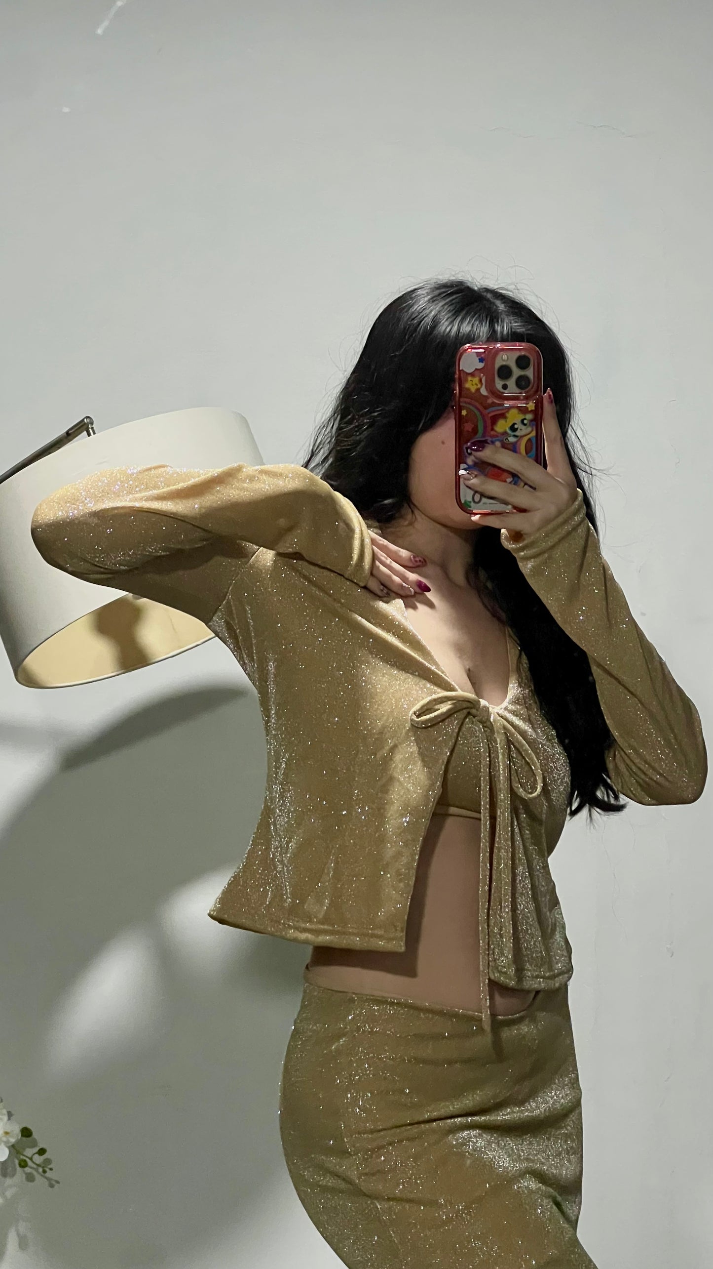 Gold three piece set