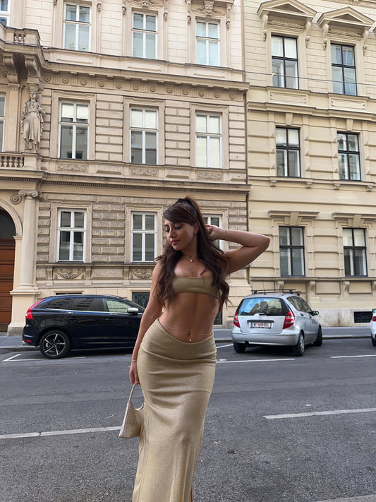 Gold three piece set