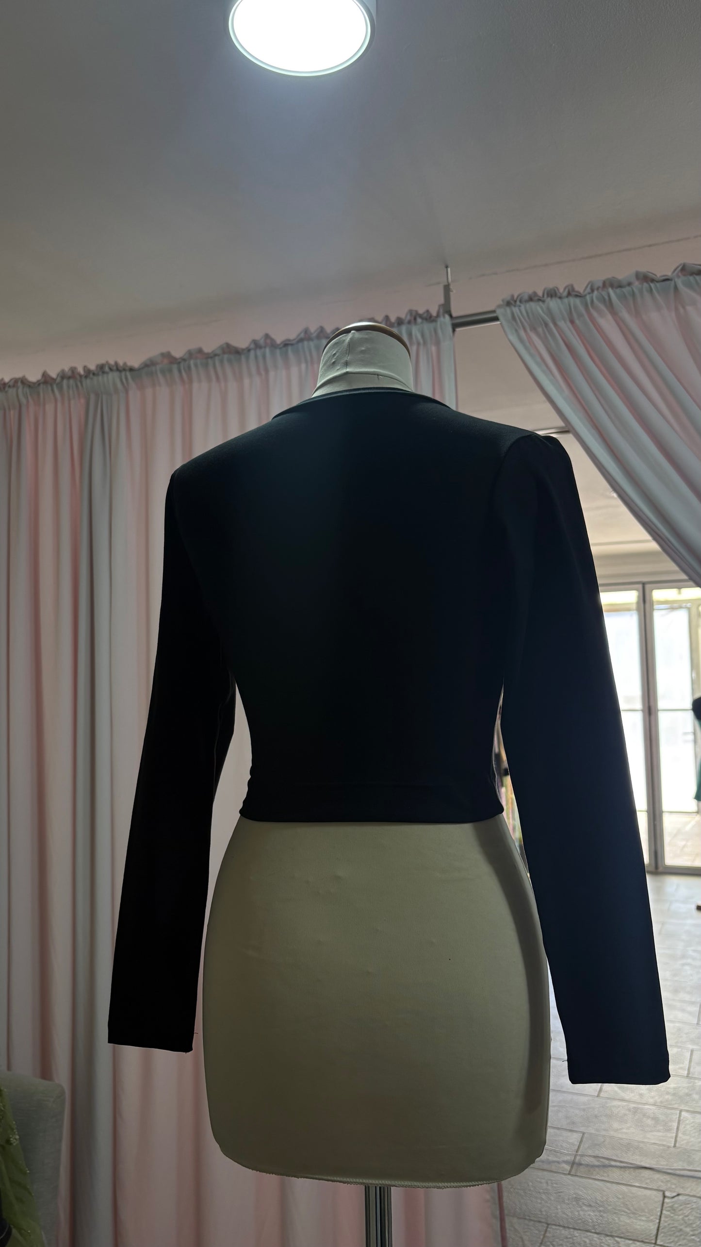 Long Sleeve Crop Top