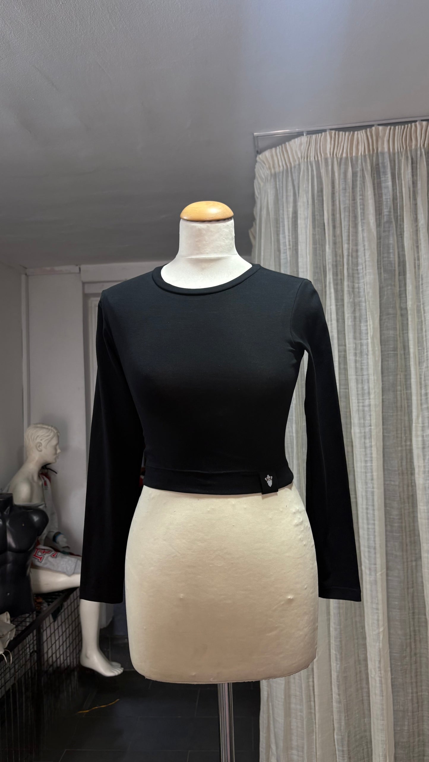 Long Sleeve Crop Top