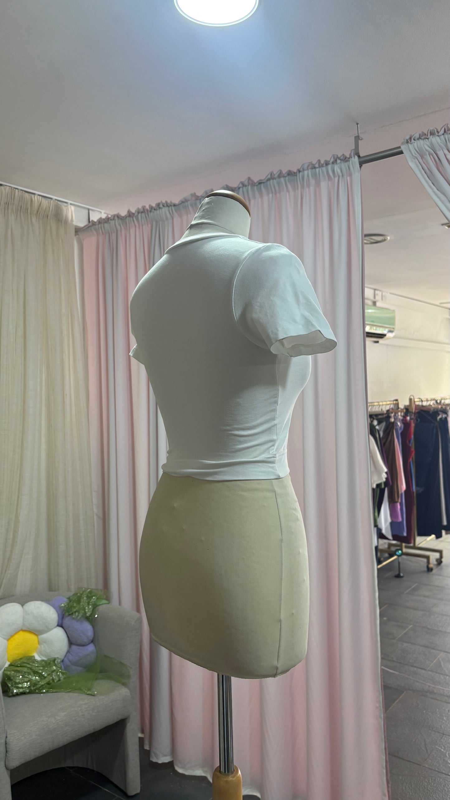 Short Sleeve Crop Top