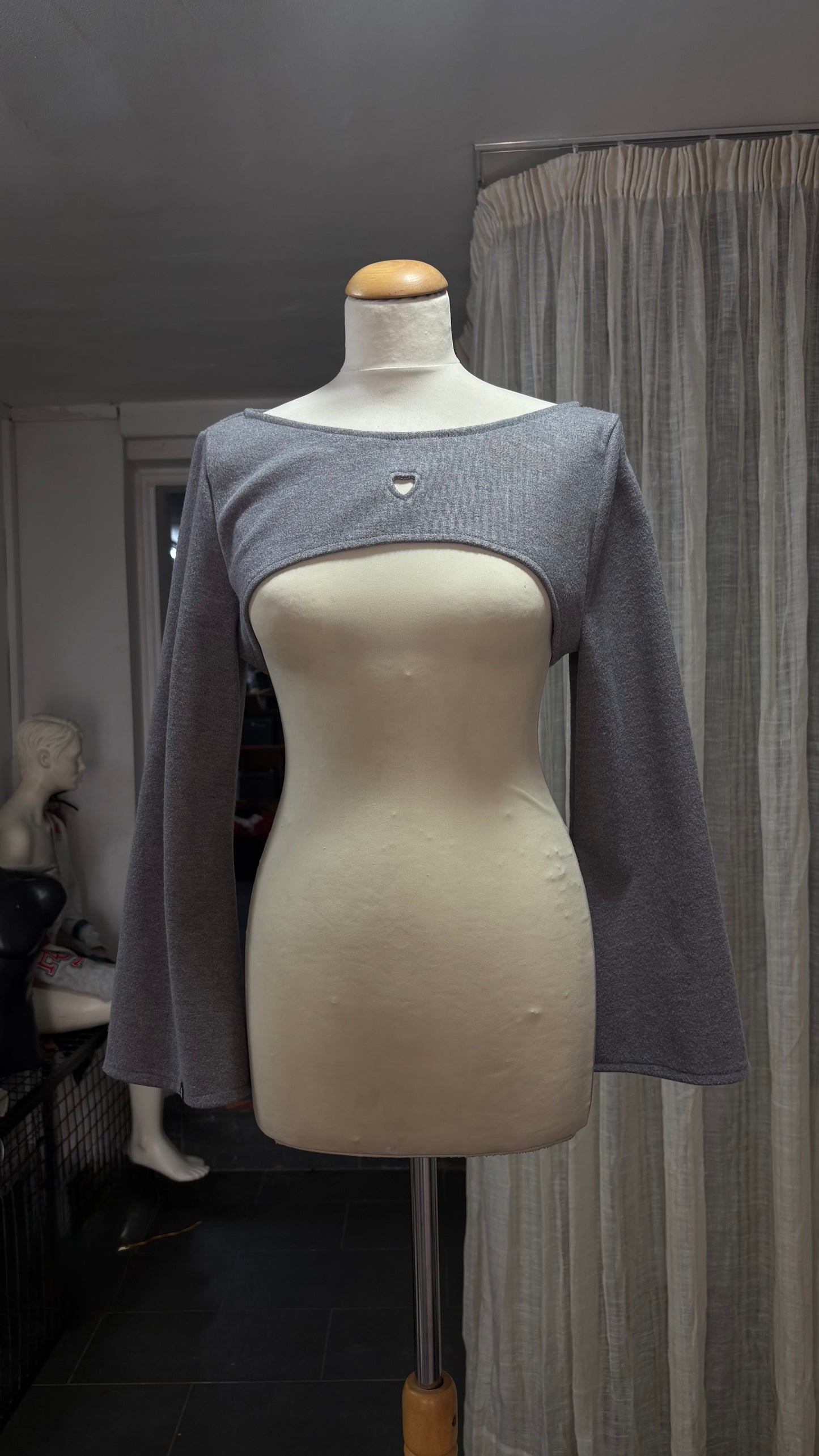 Sleeves With Heart Cut-Out